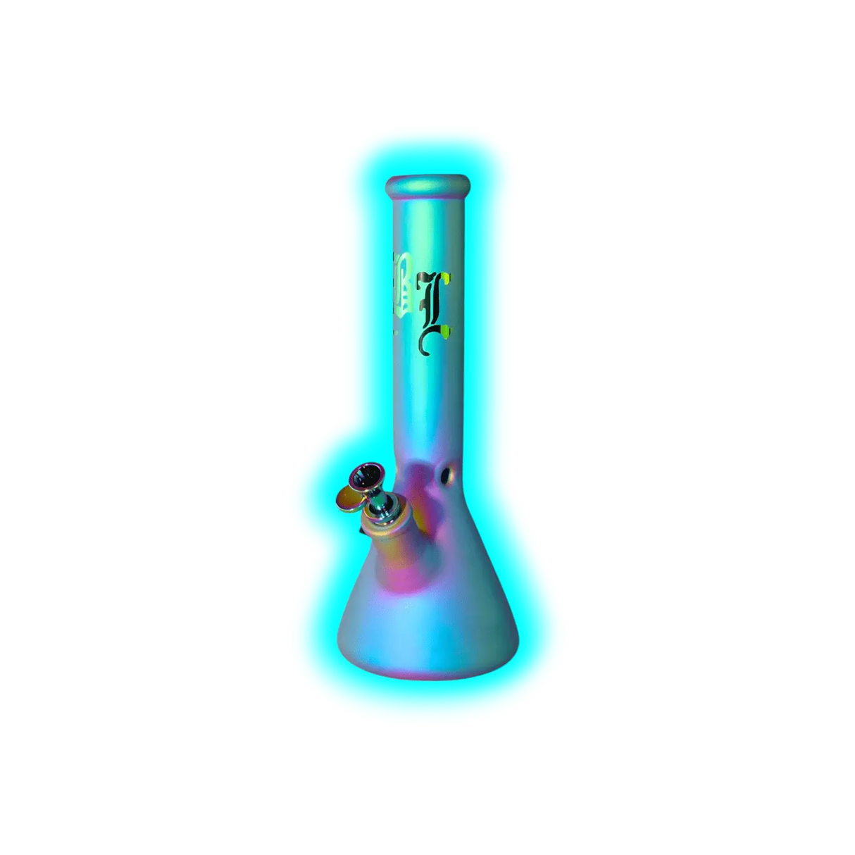 Black Leaf Beakerbong Ice Magic Metallic 35cm