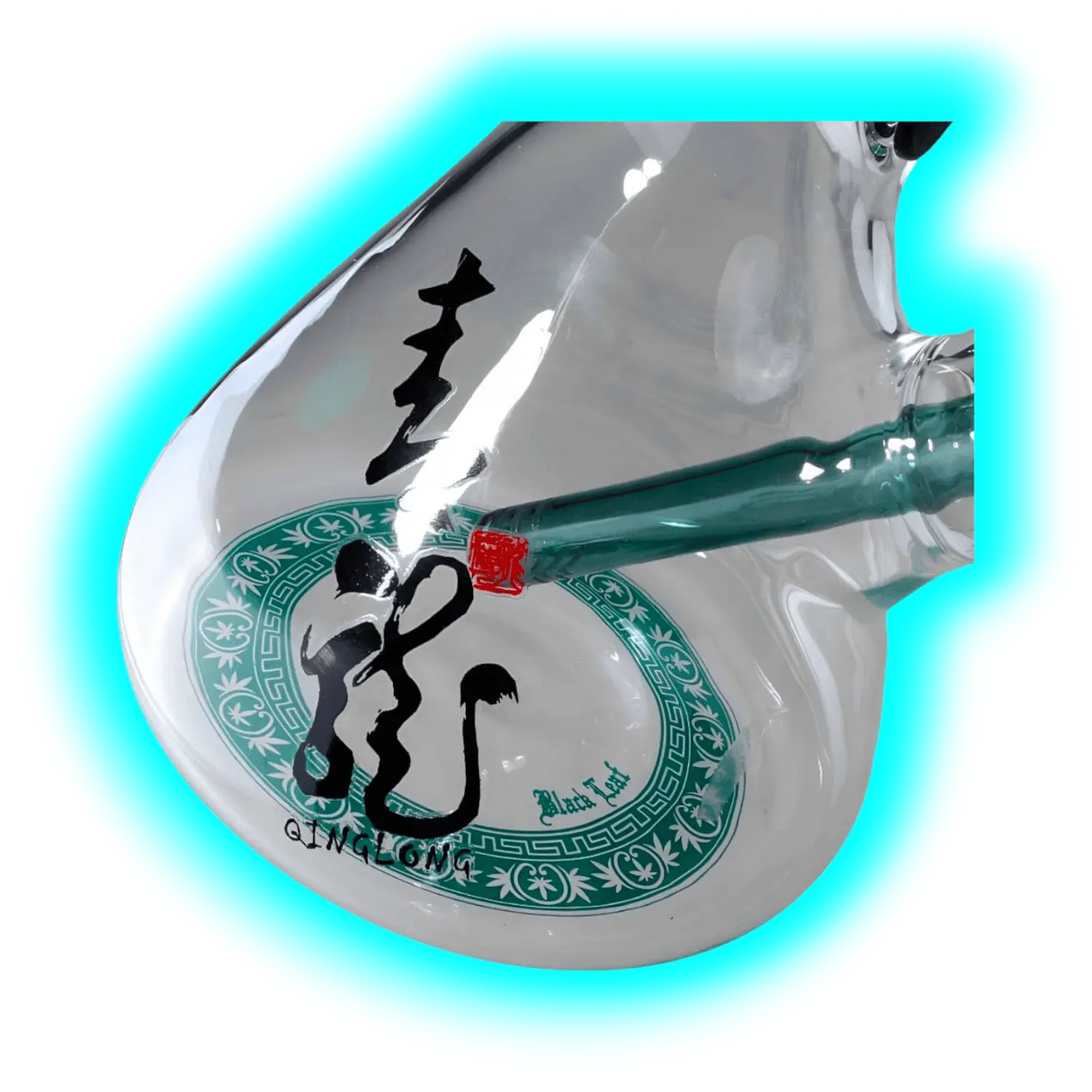 Black Leaf Beakerbong Qinglong 40cm