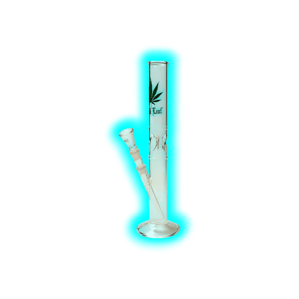 Black Leaf Bong Hanfblatt 46cm Ice