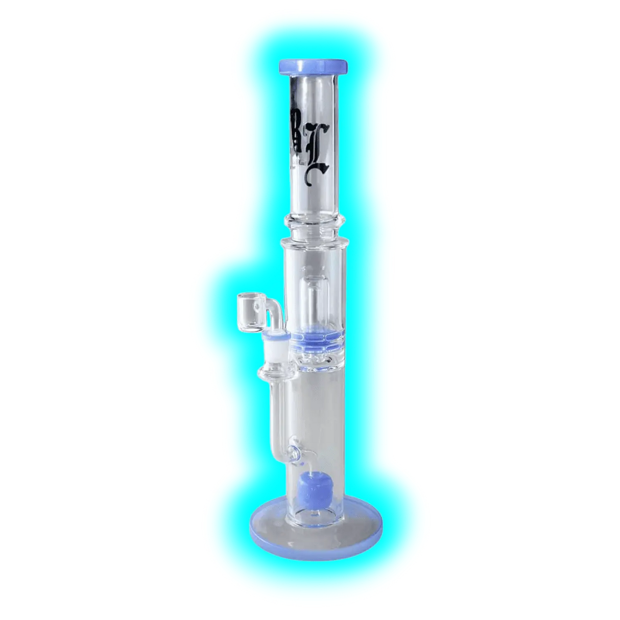 Black Leaf Bong KEG and UFO Perko + Banger 41cm