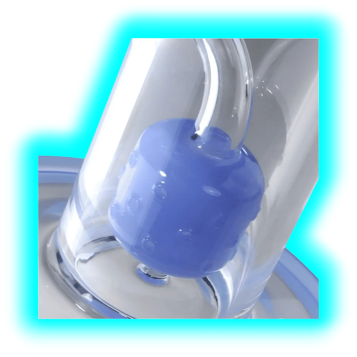 Black Leaf Bong KEG and UFO Perko + Banger 41cm