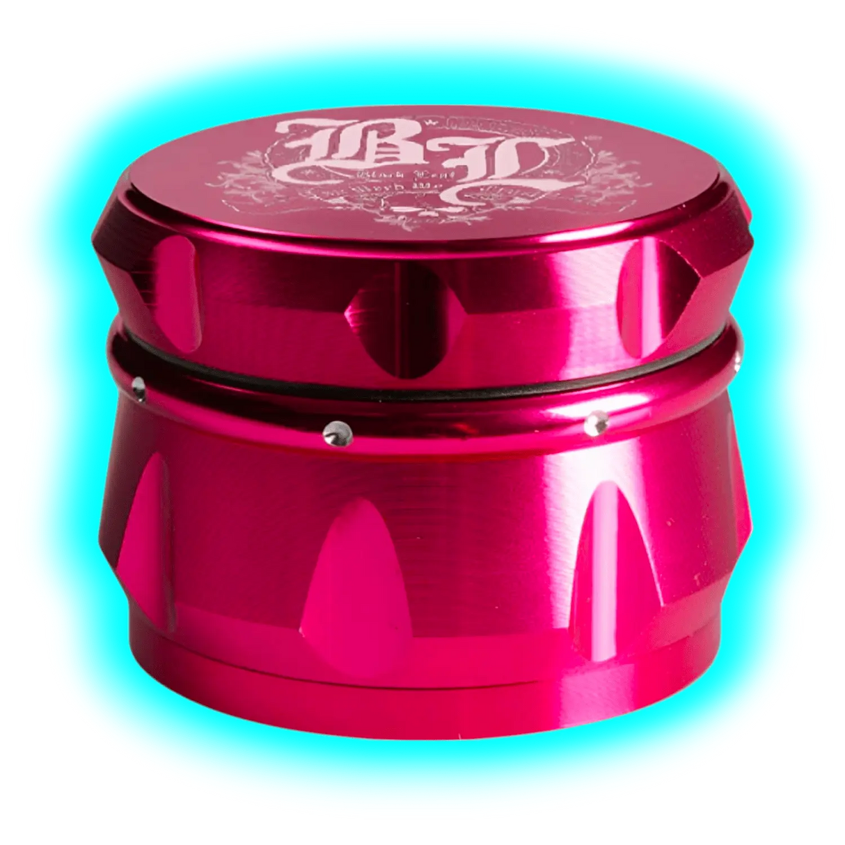 Black Leaf Crown Metalgrinder 4-teilig Purple