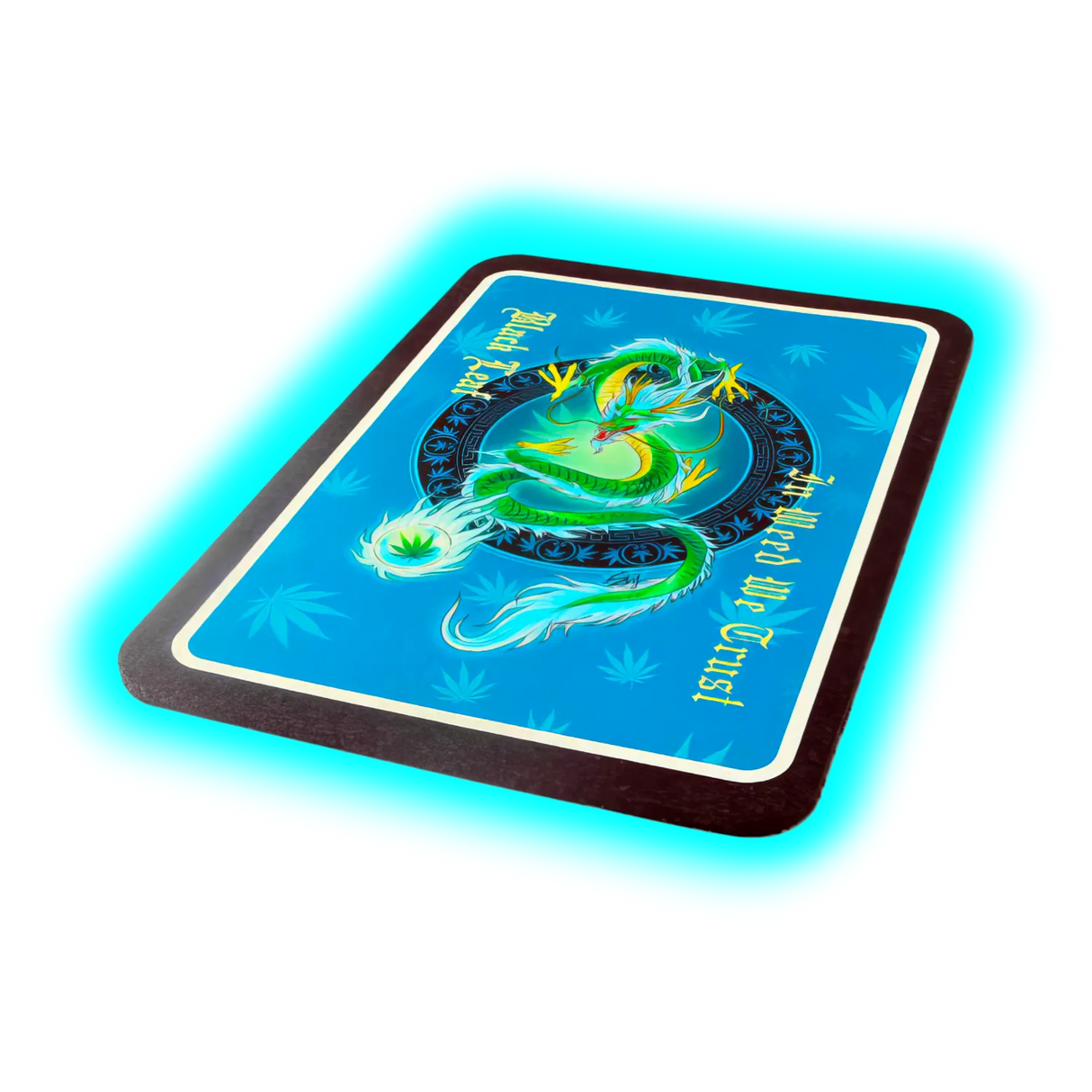 Black Leaf Dab Mat Quinglong