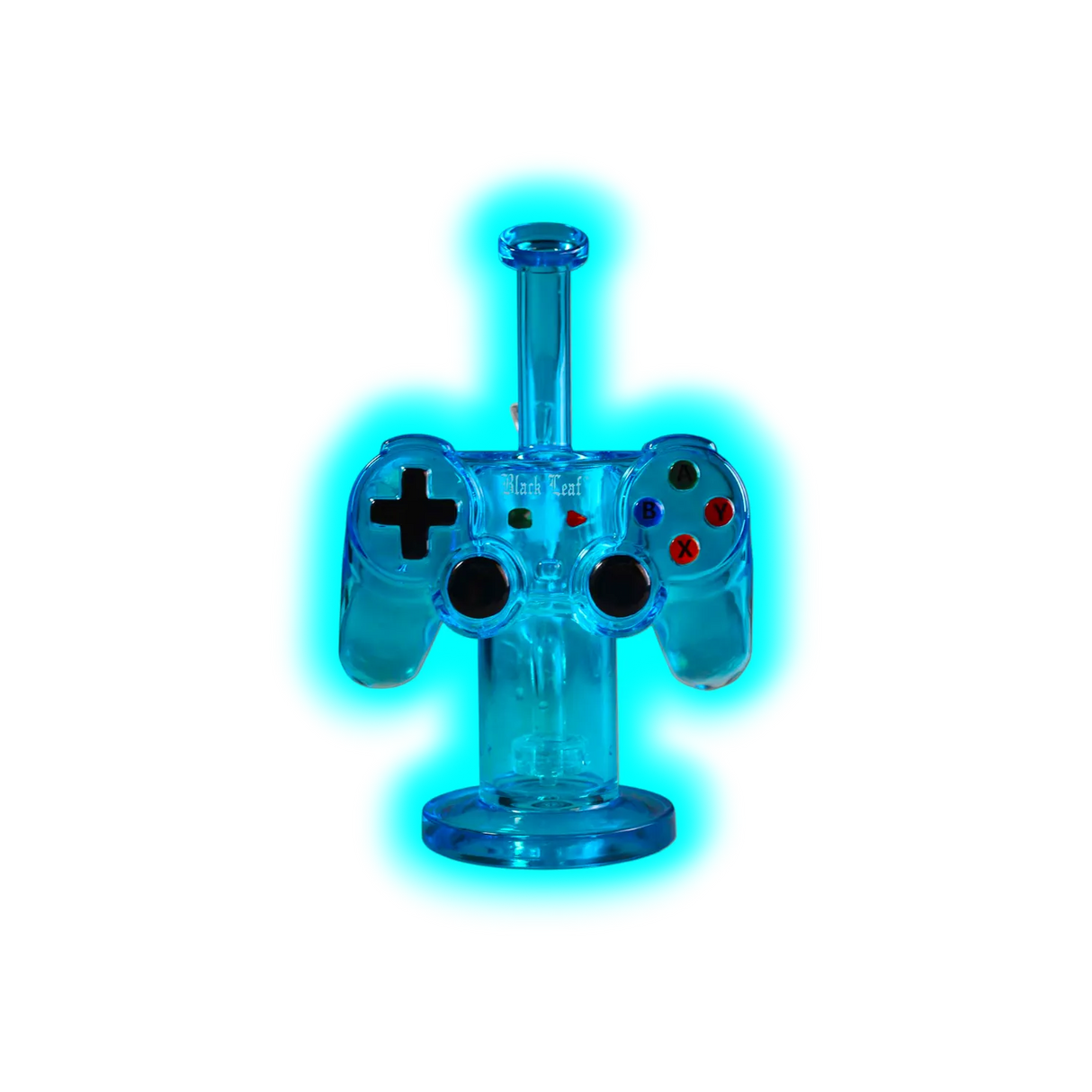Black Leaf Diffusorbong Gamepad Blue