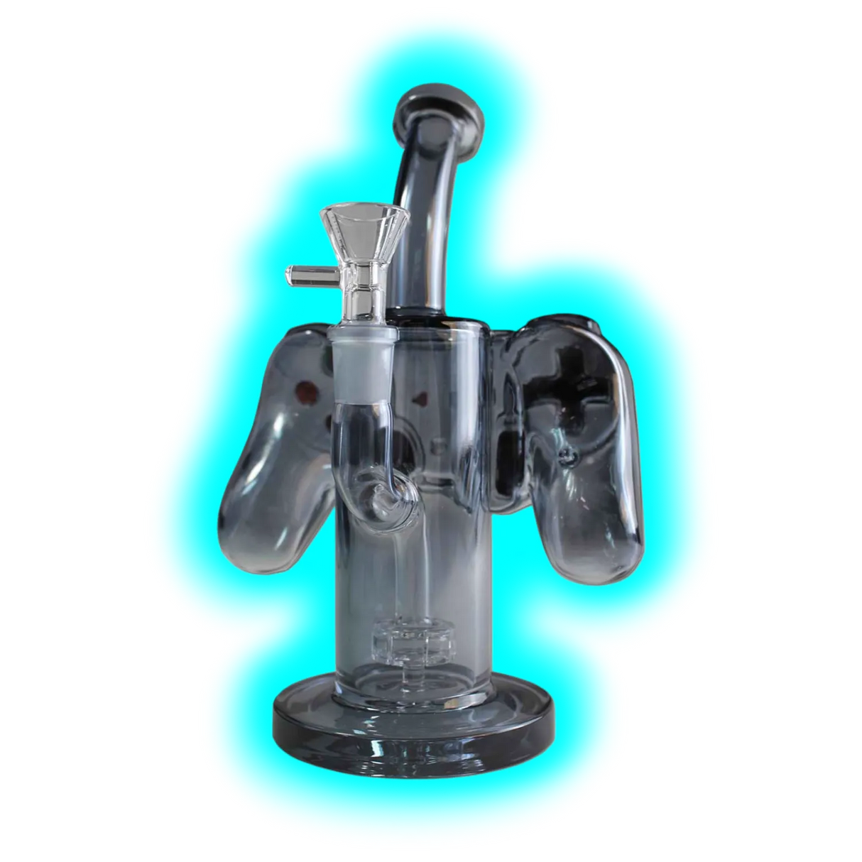 Black Leaf Diffusorbong Gamepad Grey