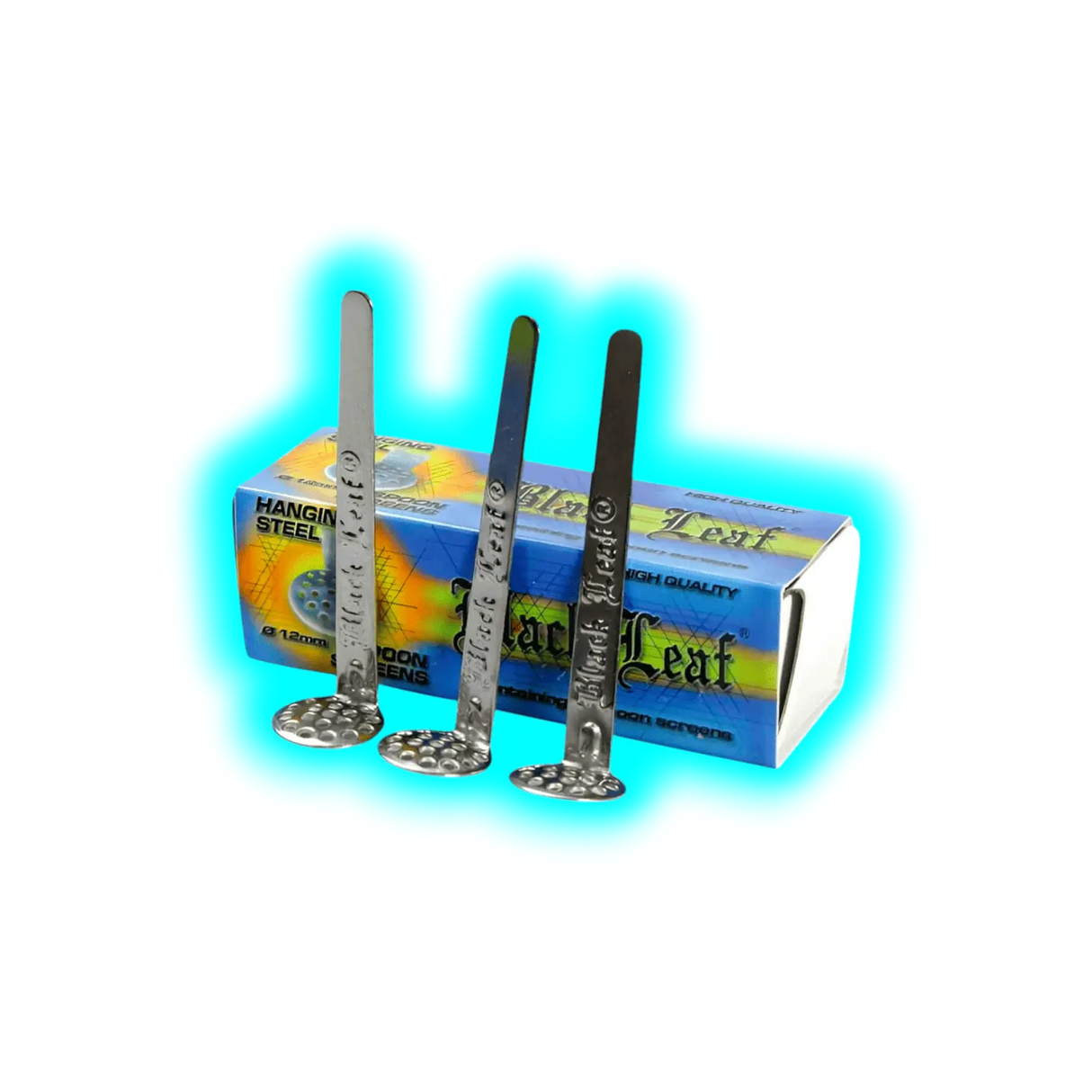 Black Leaf Edelstahl-Hängesiebe 3Stk. 12mm