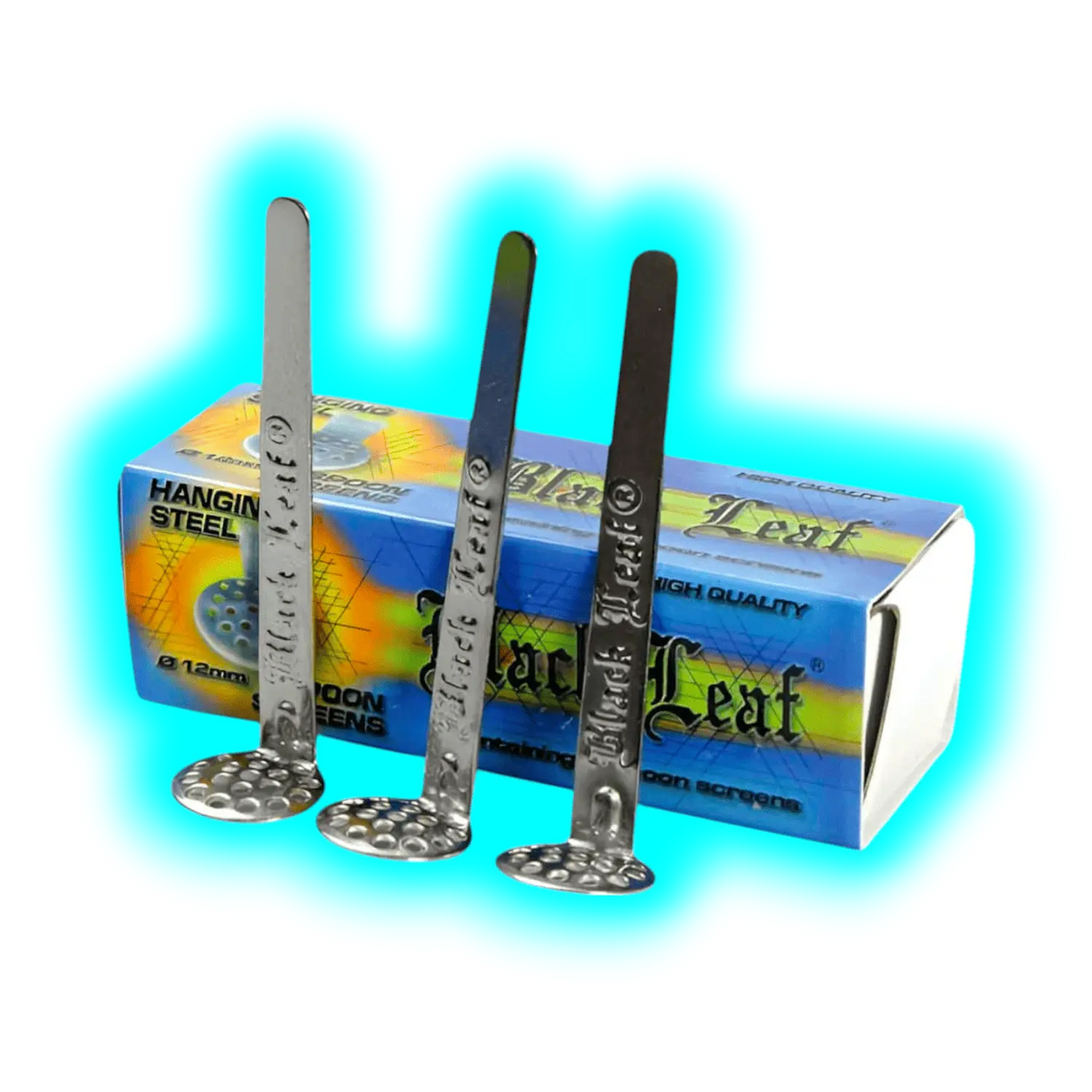 Black Leaf Edelstahl-Hängesiebe 3Stk. 12mm