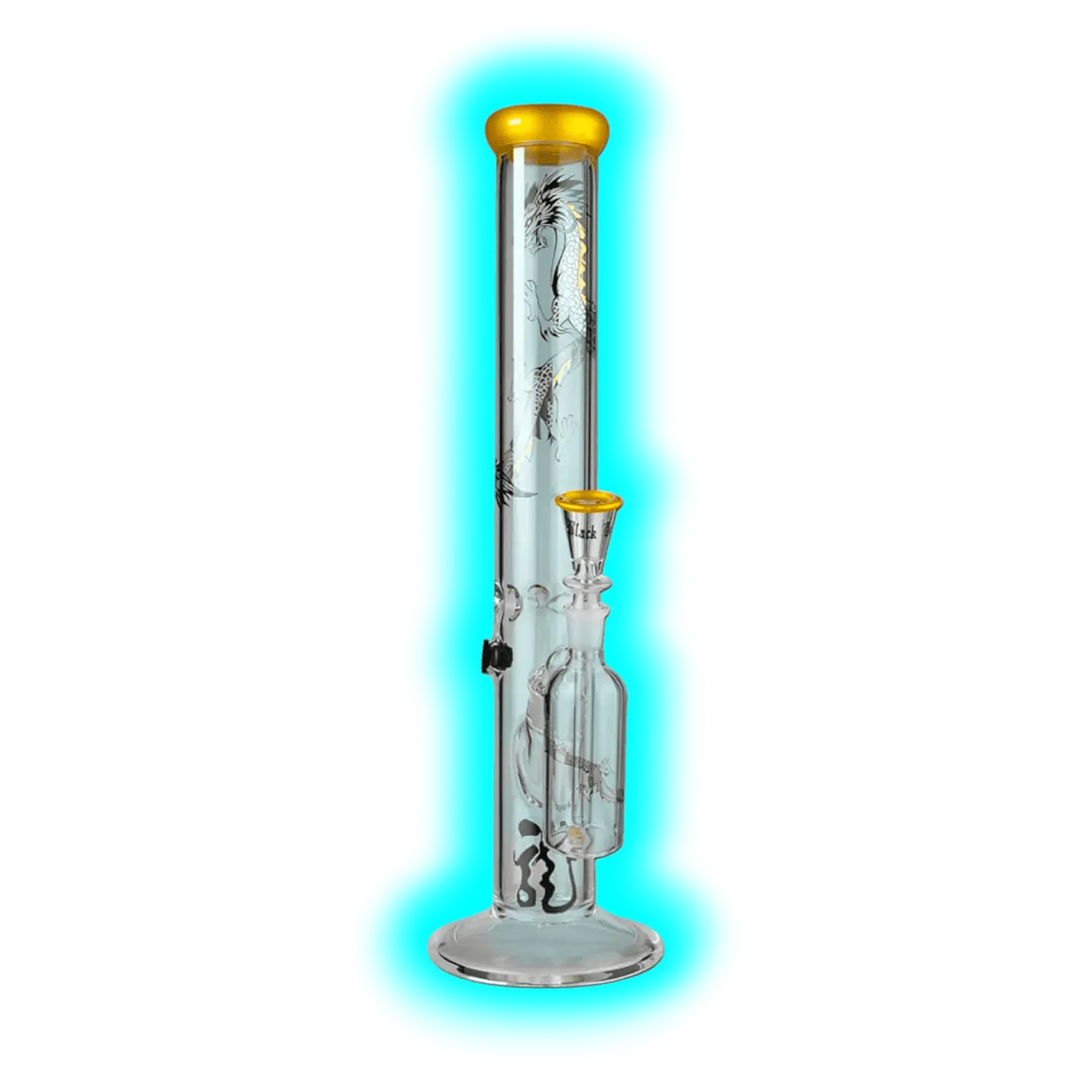 Black Leaf Eisbong Golden Dragon mit Vorkühler 45cm