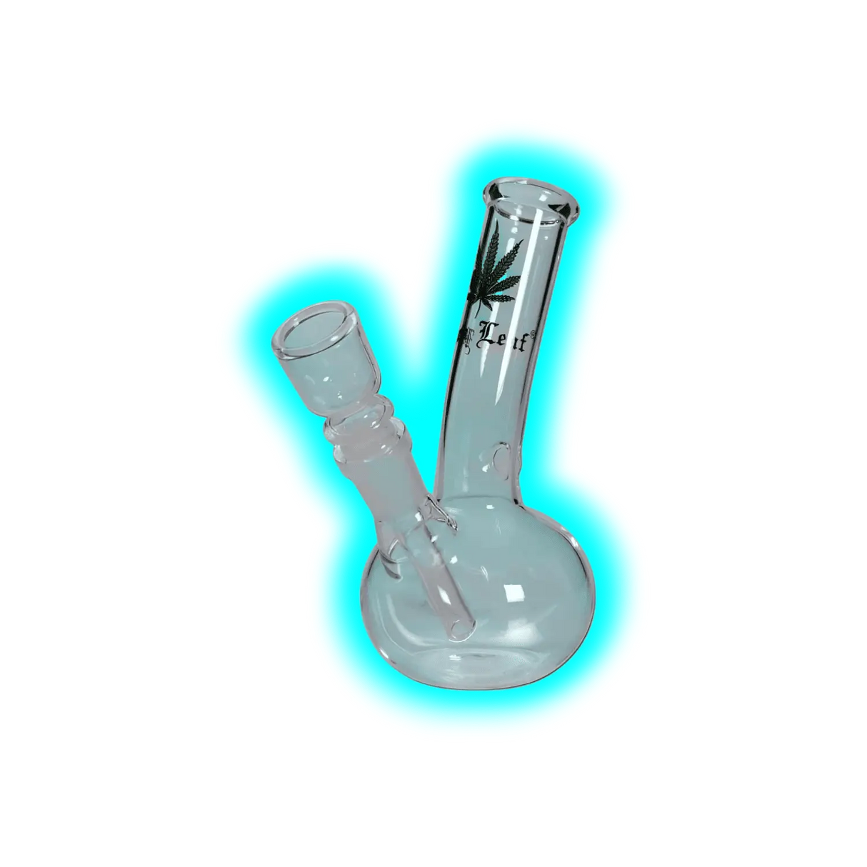 Black Leaf Glasbong Golden Leaf 14cm