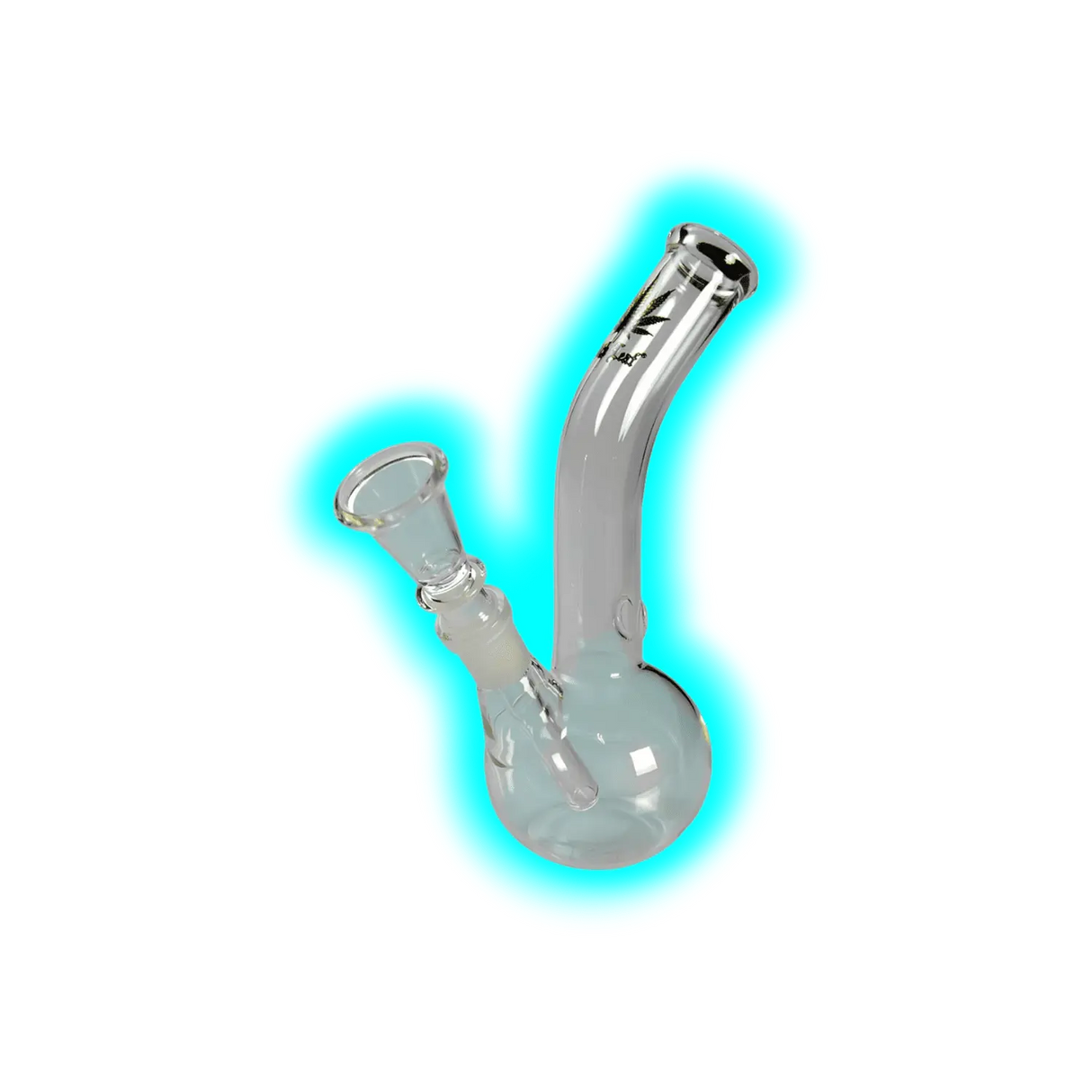 Black Leaf Glasbong Golden Leaf 17cm