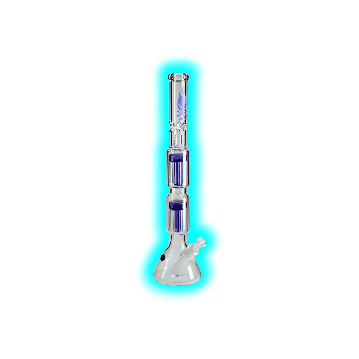 Black Leaf Glasbong Ice 2x10-Arm Perkolator 60cm