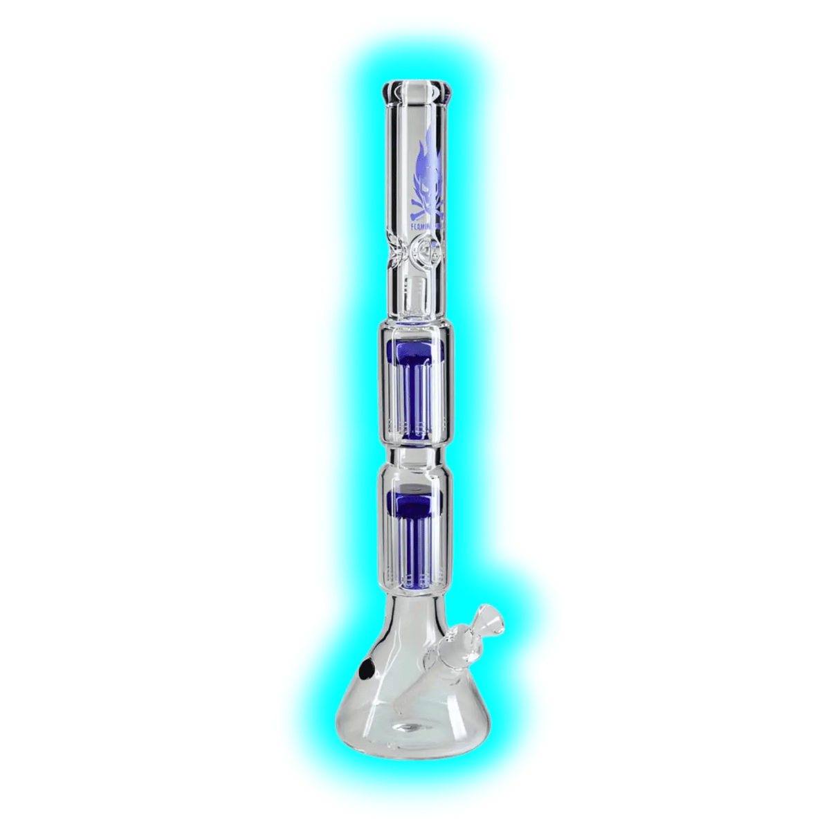 Black Leaf Glasbong Ice 2x10-Arm Perkolator 60cm