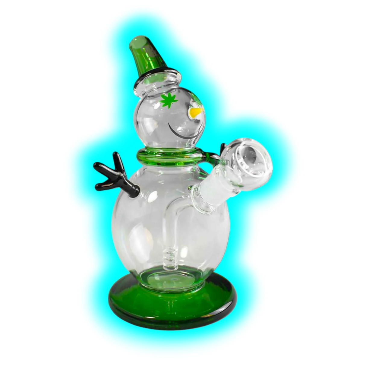 Black Leaf Glasbong SNOWMAN