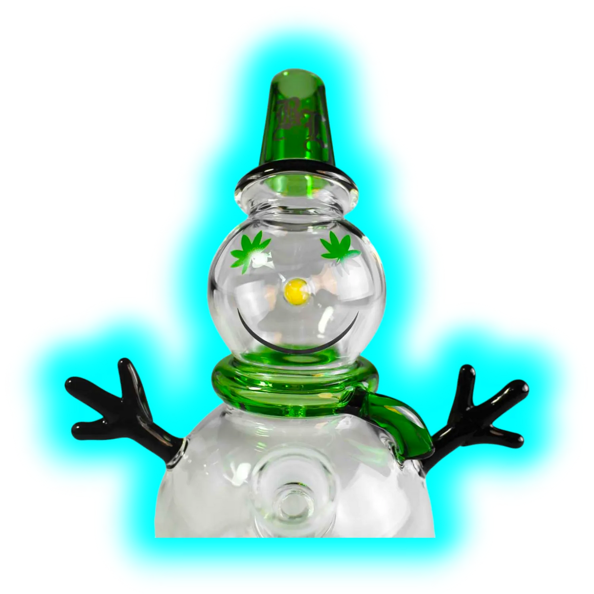 Black Leaf Glasbong SNOWMAN