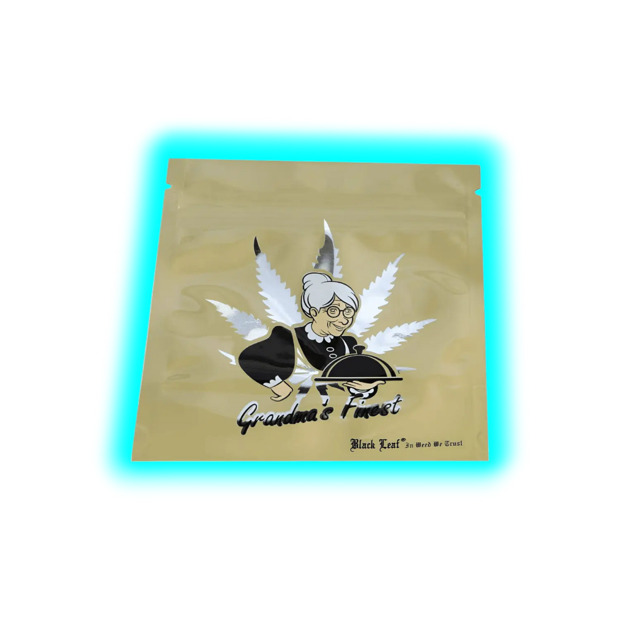 Black Leaf Grandmas Finest Smellproof f Bags 224 x 190mm 25pcs