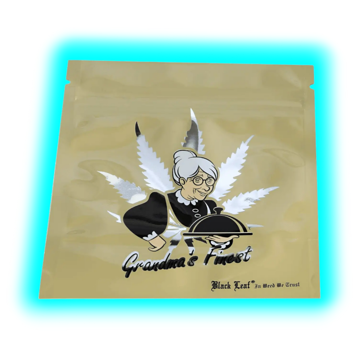 Black Leaf Grandmas Finest Smellproof f Bags 224 x 190mm 25pcs