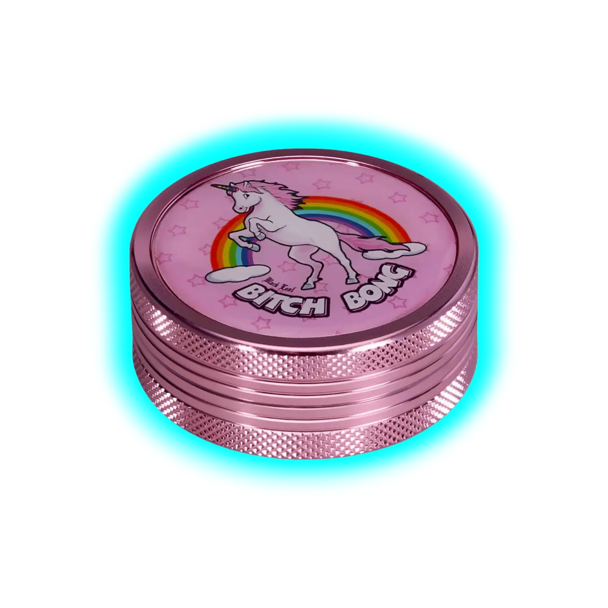 Black Leaf Grinder Bitch Bong 2 Parts