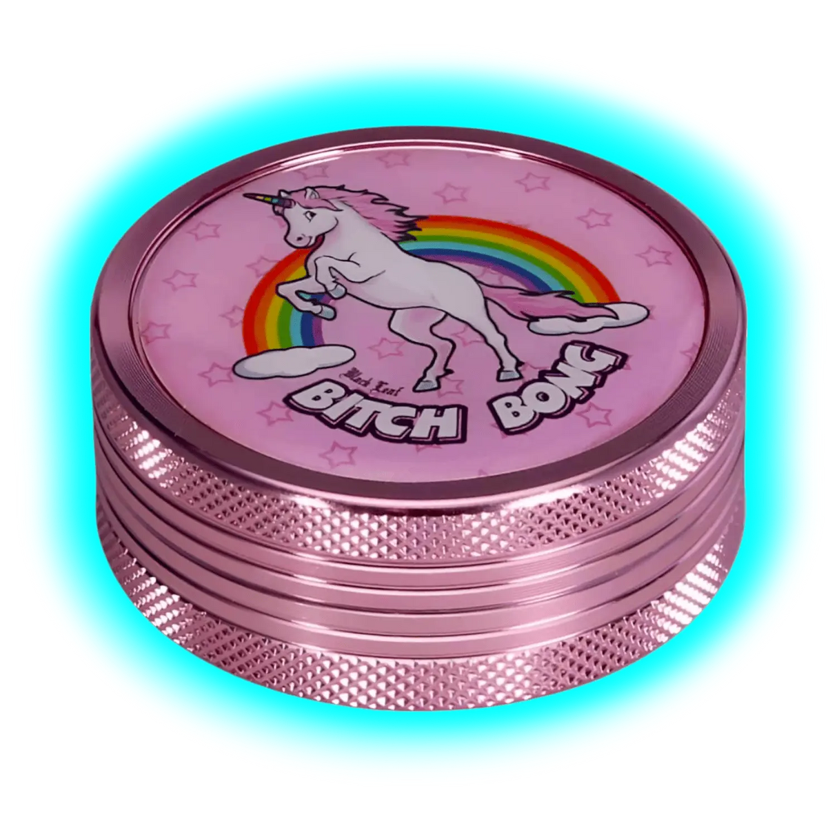 Black Leaf Grinder Bitch Bong 2 Parts