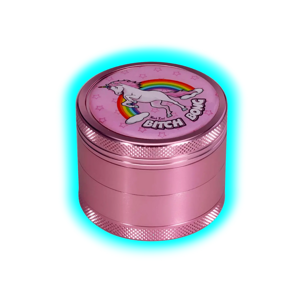 Black Leaf Grinder Bitch Bong 4 Parts