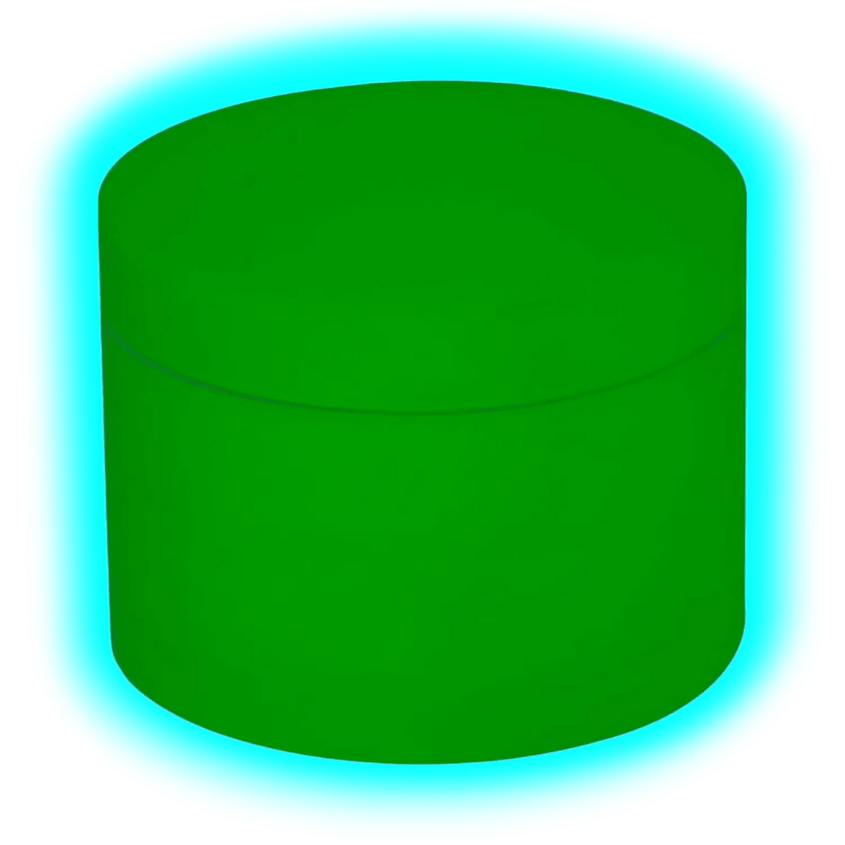 Black Leaf Grinder Glow in the Dark 4 Parts