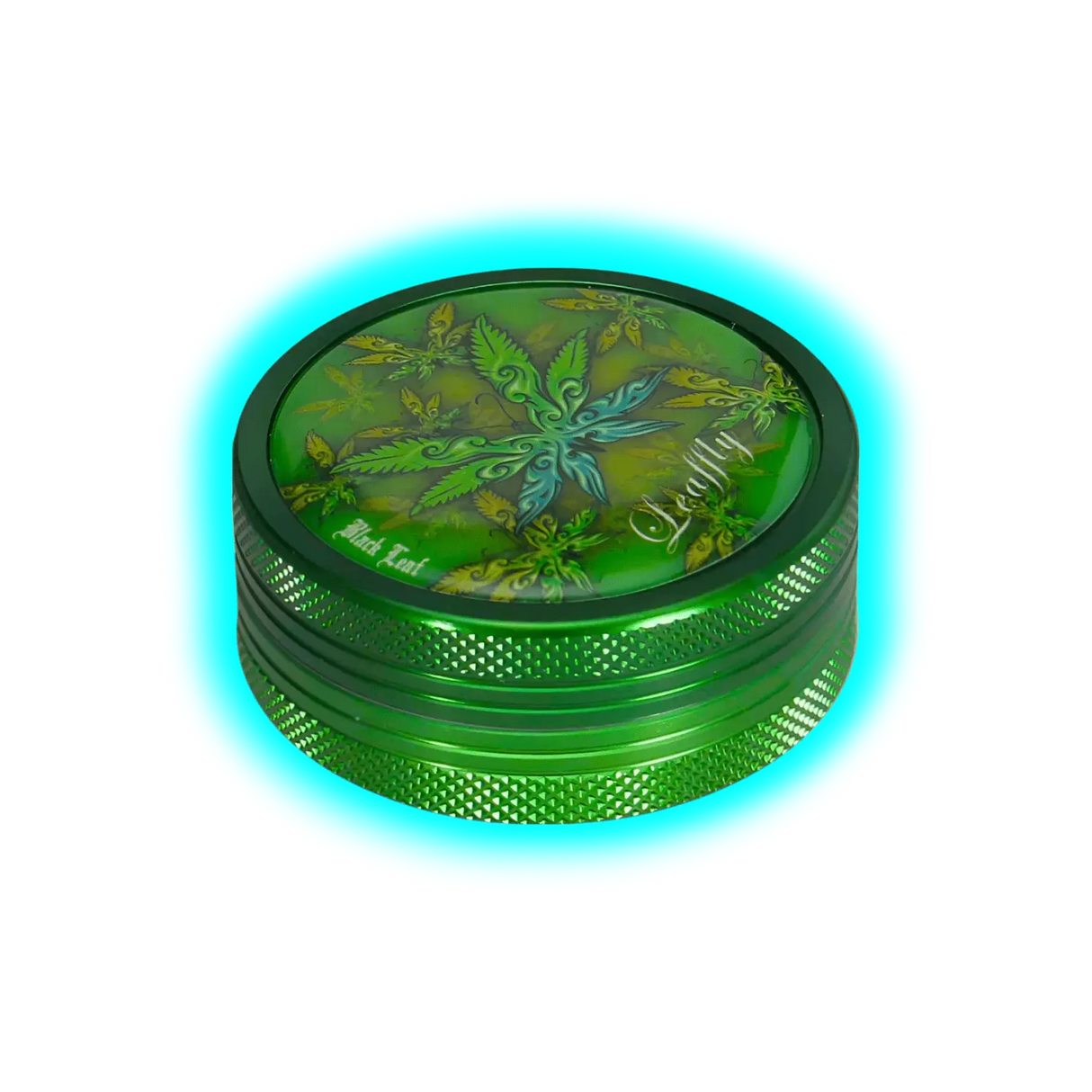 Black Leaf Grinder Leaffly 2 Parts