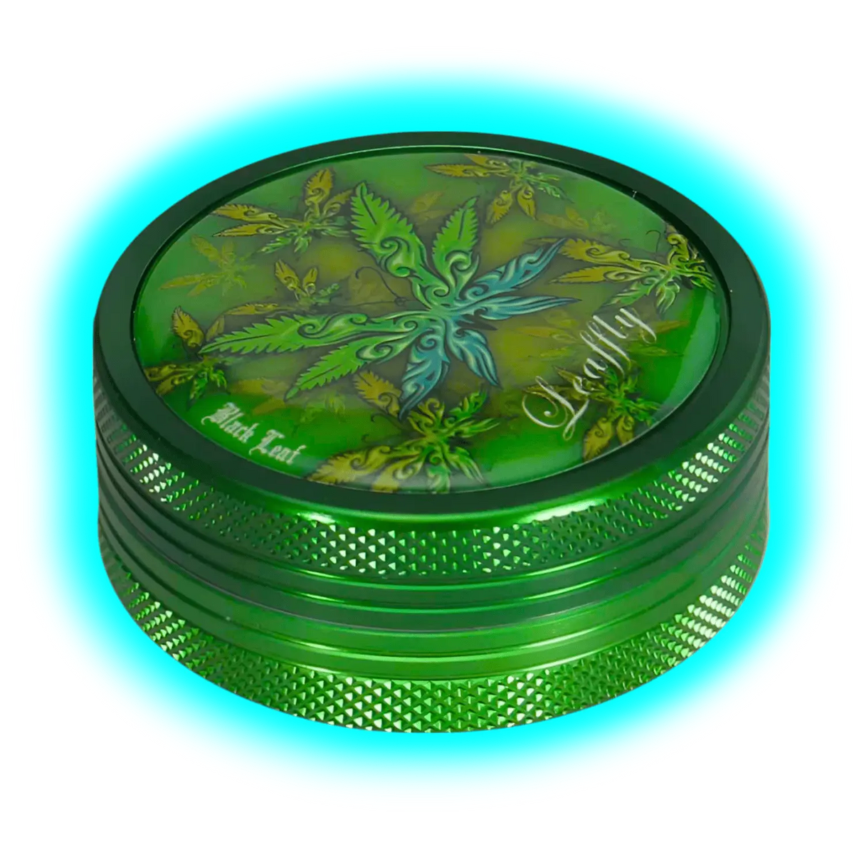 Black Leaf Grinder Leaffly 2 Parts