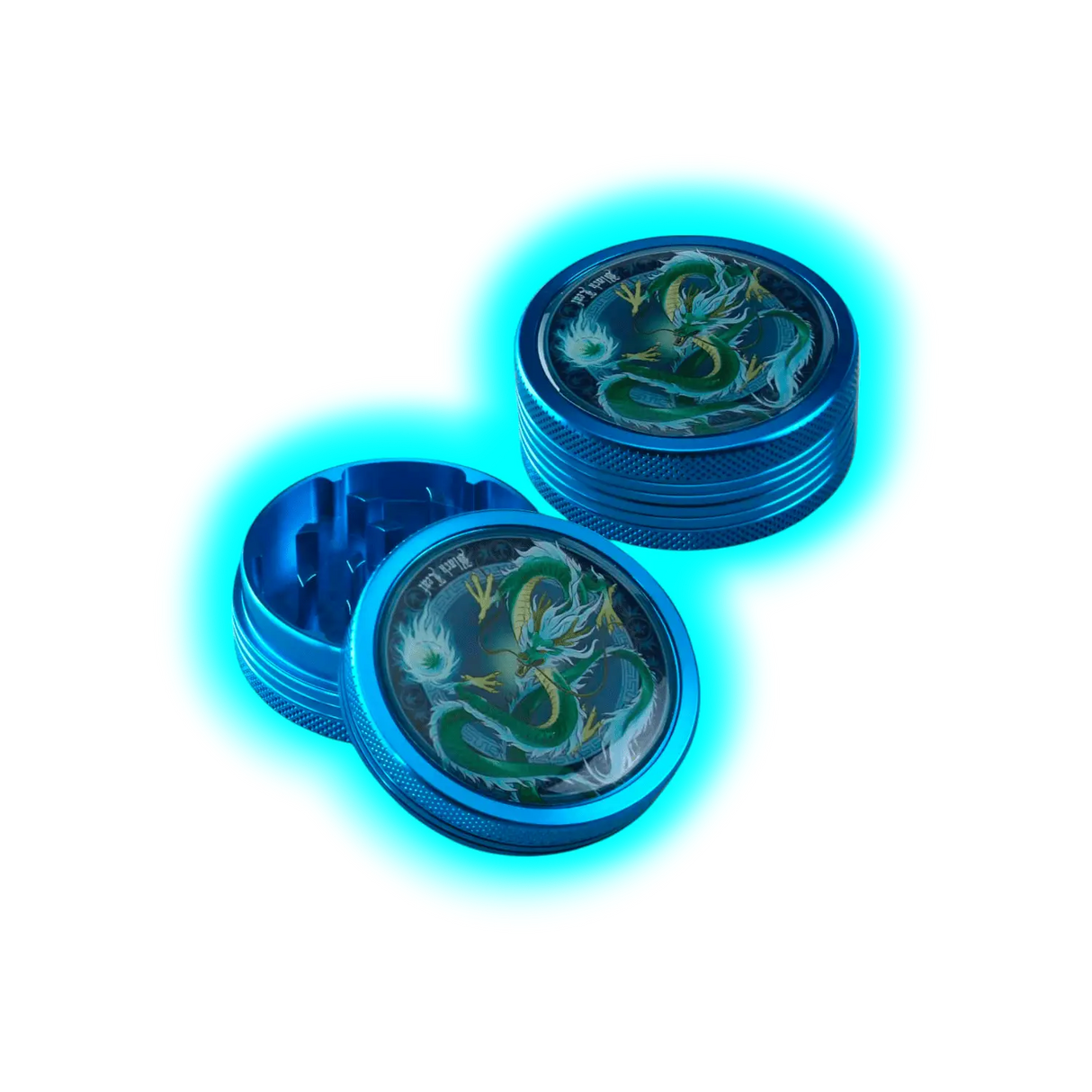 Black Leaf Grinder Qinglong 2 Parts 50mm