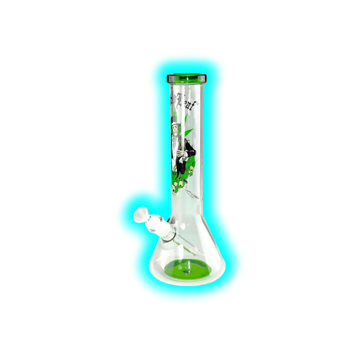 Black Leaf Hempmaster Beaker Bong Ice 33cm