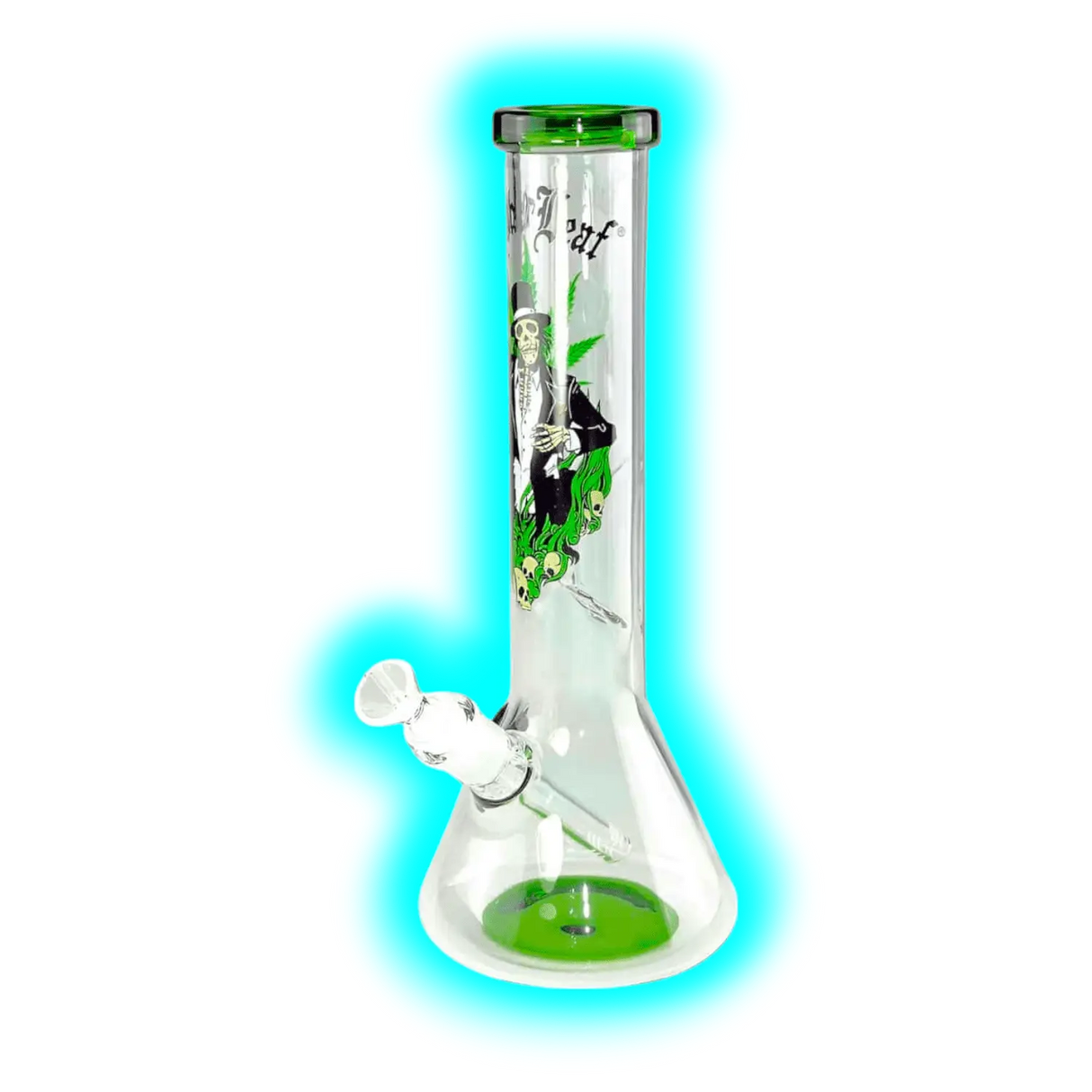 Black Leaf Hempmaster Beaker Bong Ice 33cm