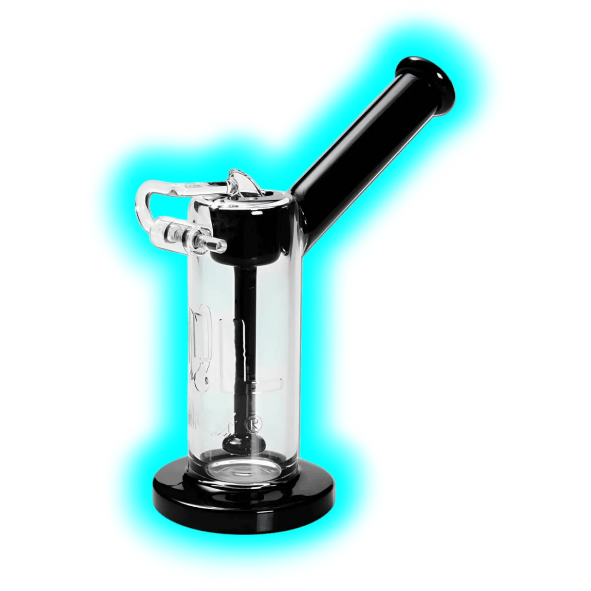 Black Leaf Honeybubbler With Honeypot Black