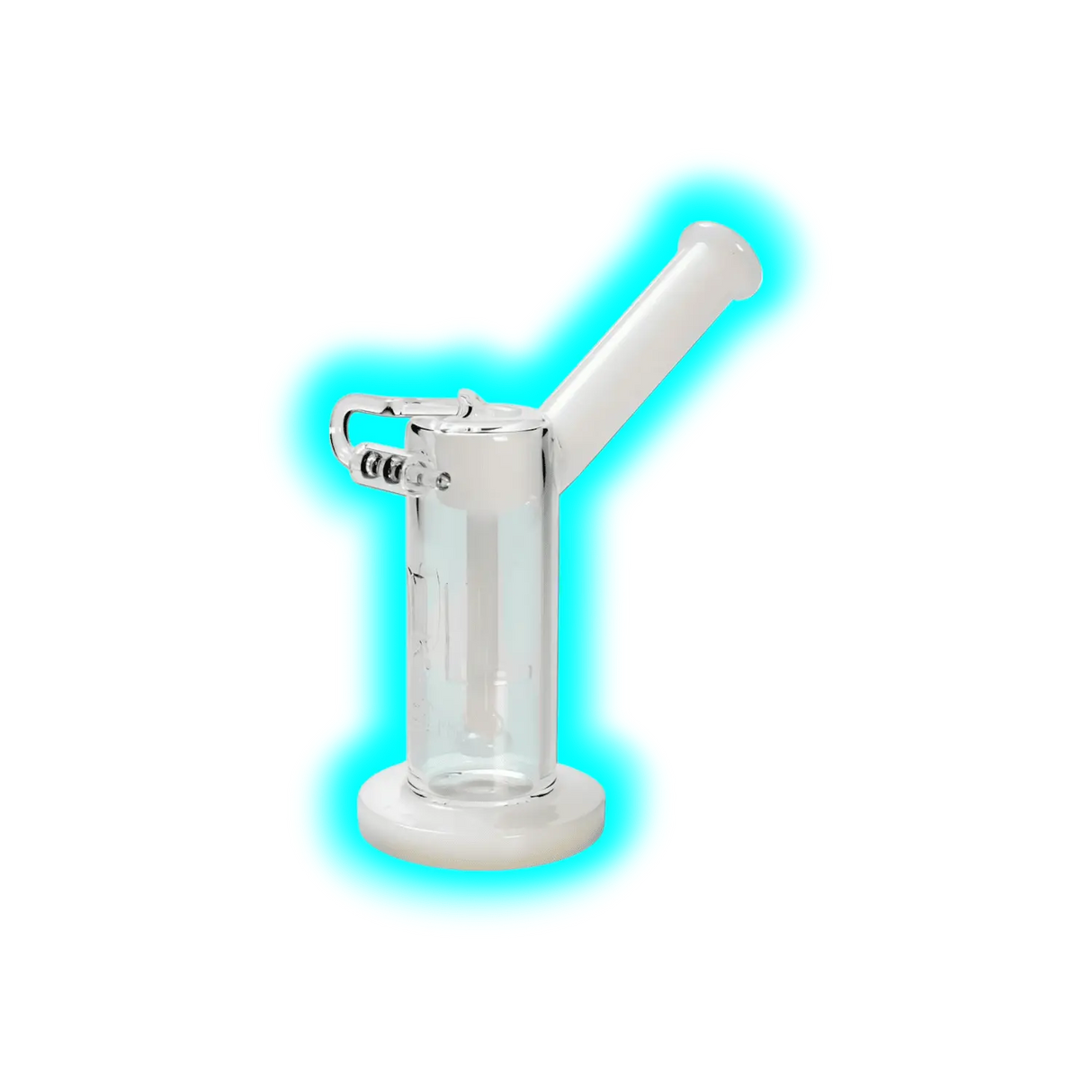 Black Leaf Honeybubbler With Honeypot White