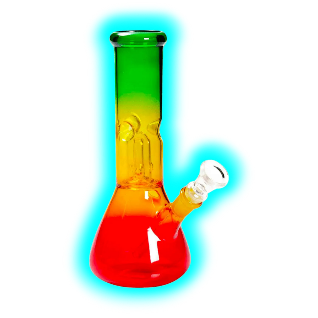 Black Leaf Ice Bong Kuppelperkolator Rasta