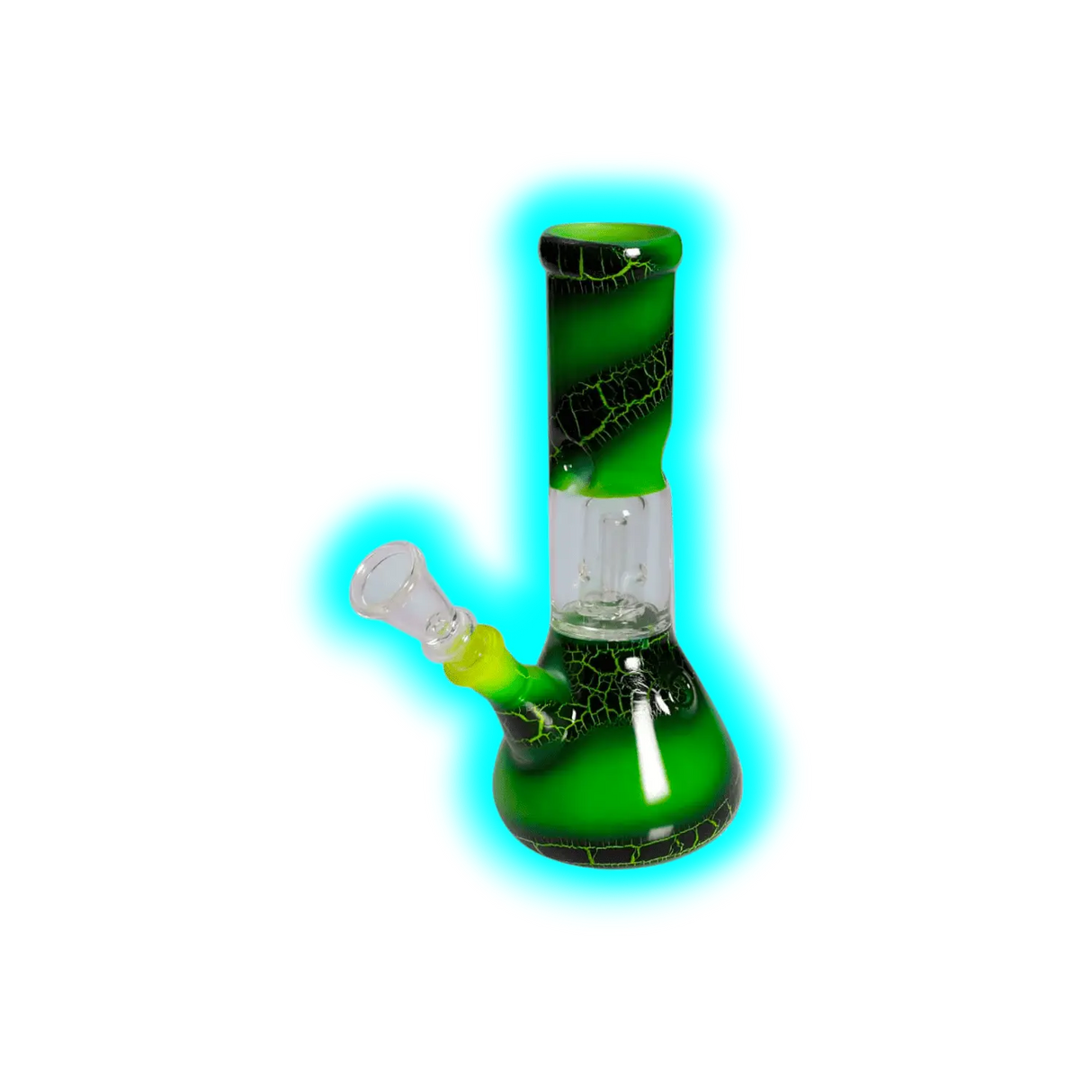 Black Leaf Ice Bong Kuppelperkulator Green