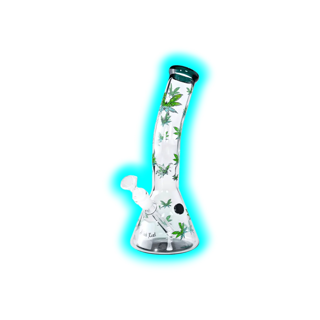 Black Leaf Leaffly Beaker Bong 30cm