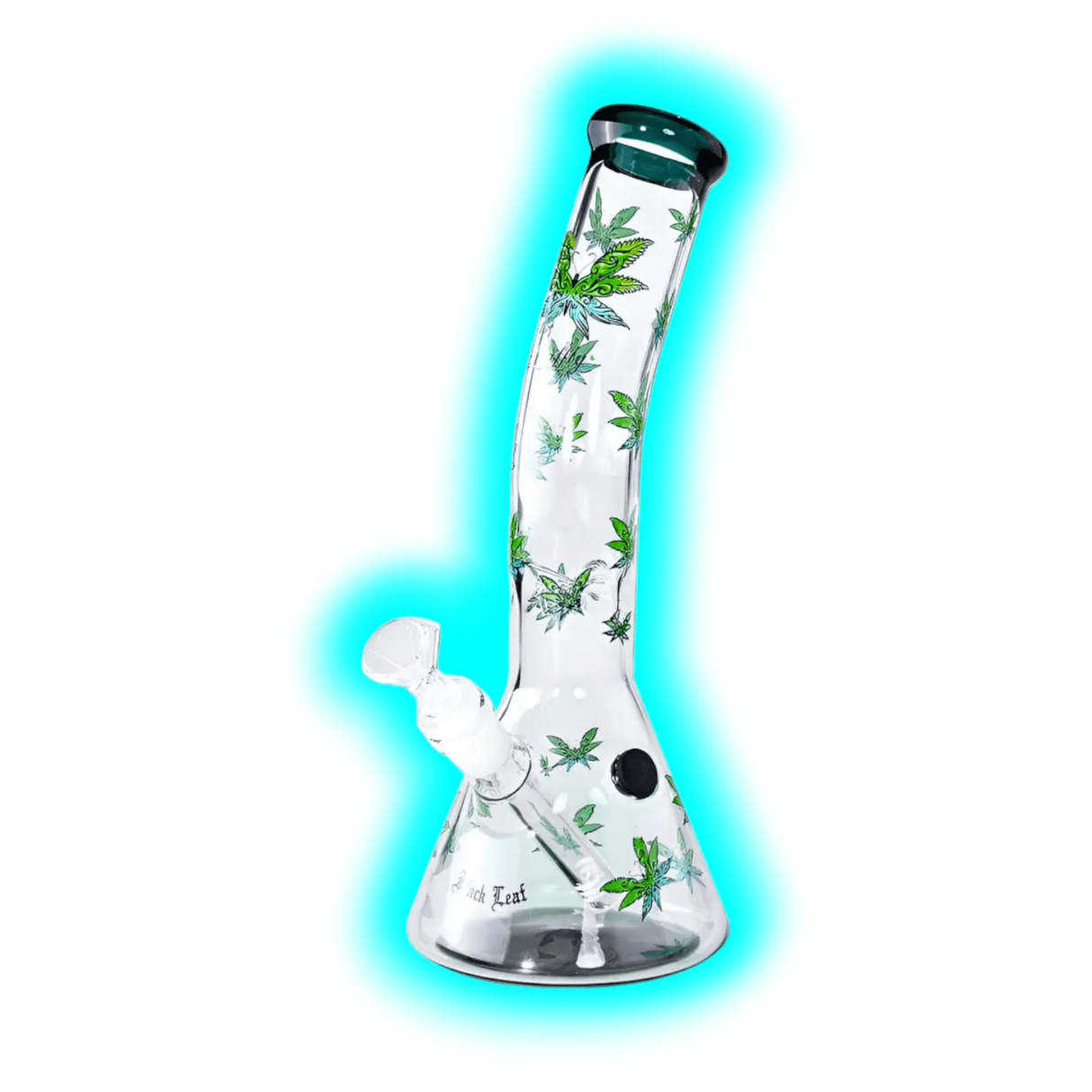Black Leaf Leaffly Beaker Bong 30cm