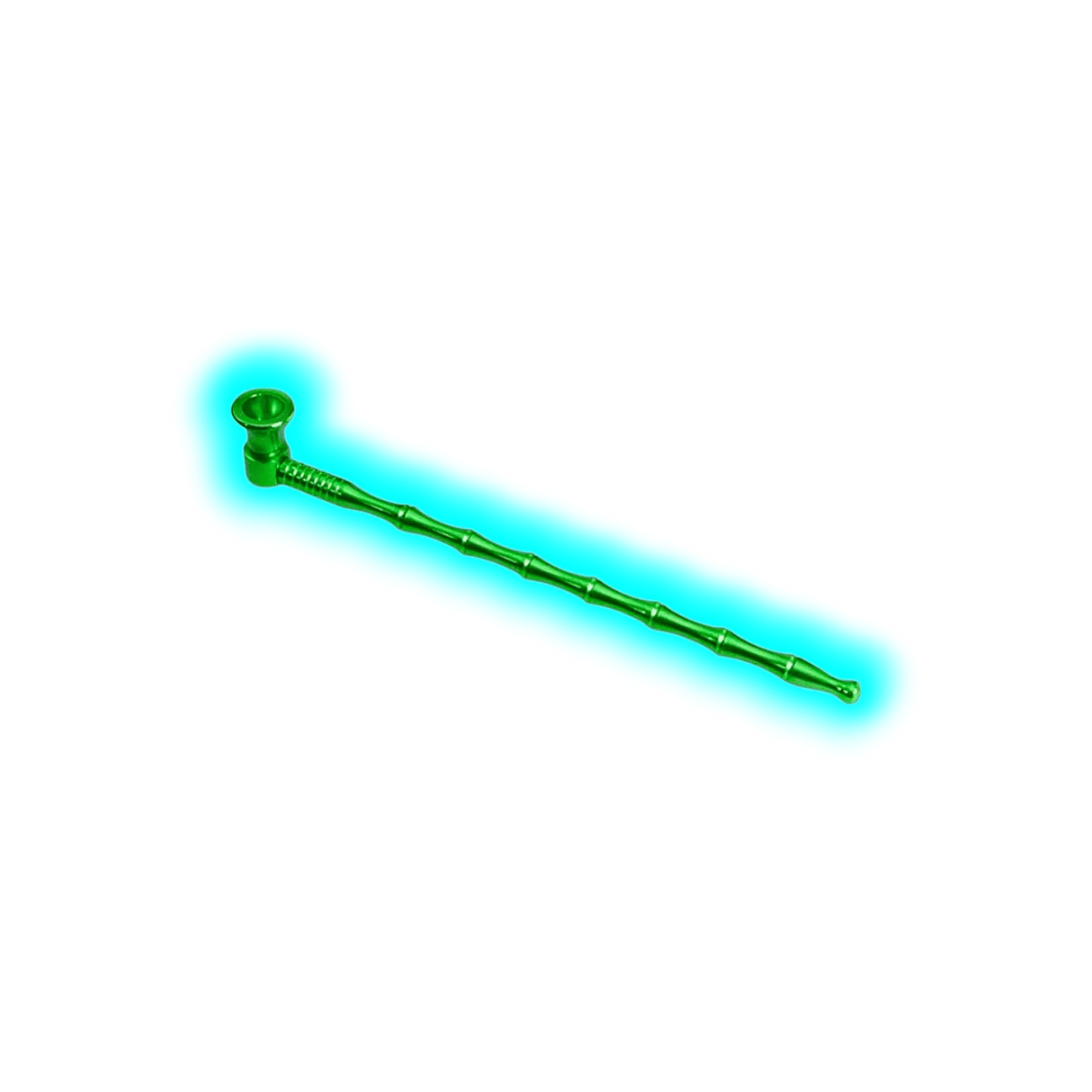 Black Leaf Metal Pipe Green