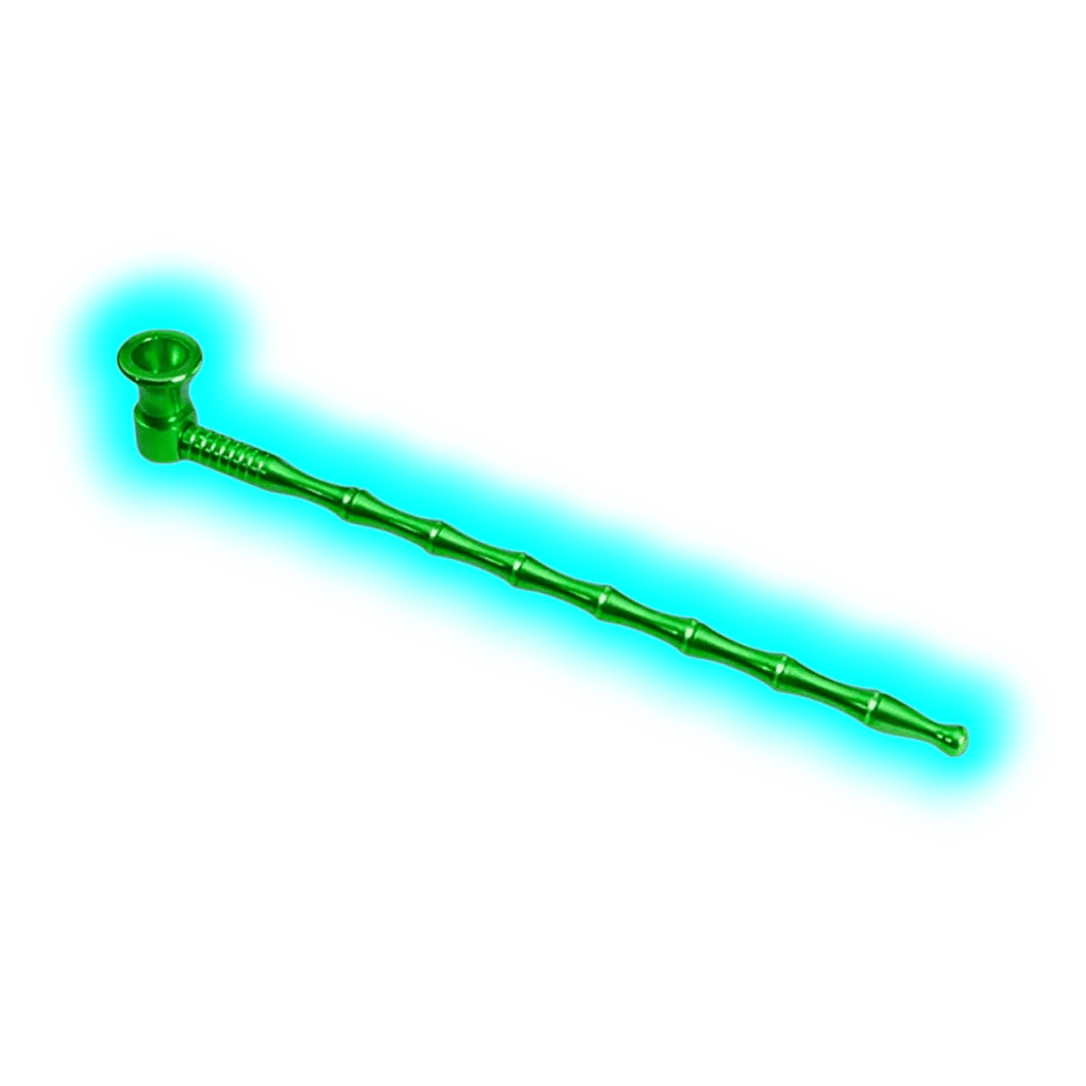 Black Leaf Metal Pipe Green