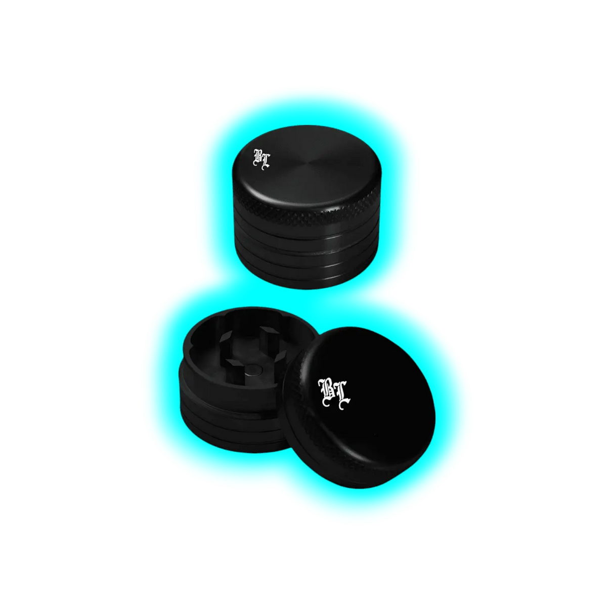 Black Leaf Mini Grinder 2-teilig Black
