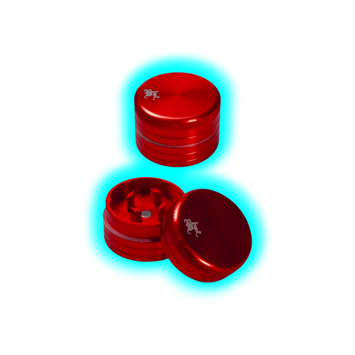 Black Leaf Mini Grinder 2-teilig Red