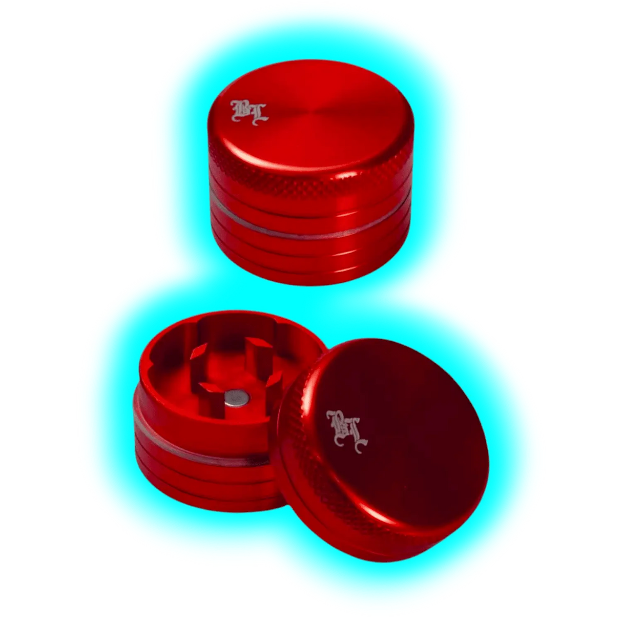 Black Leaf Mini Grinder 2-teilig Red