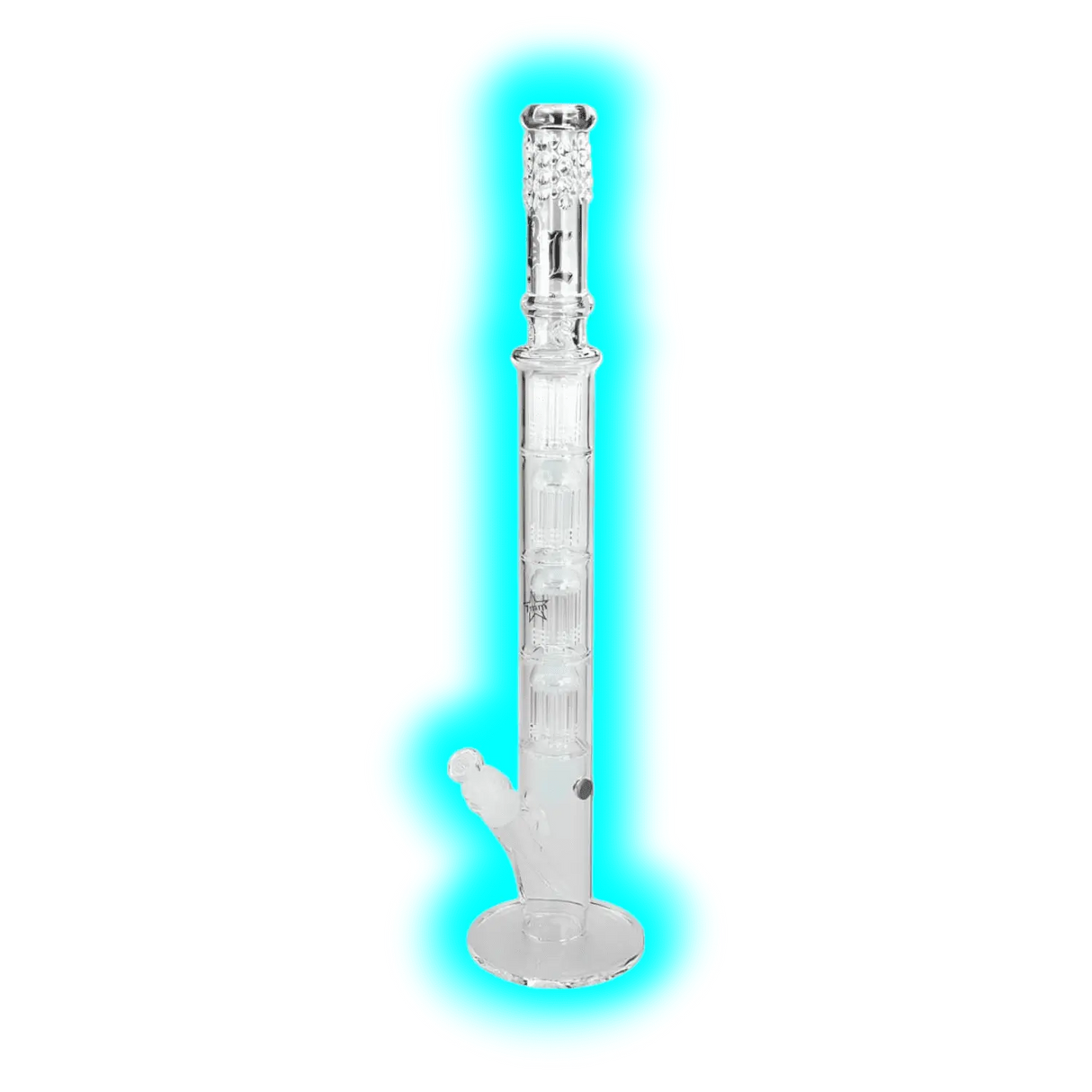 Black Leaf Mr Bombastic Ice Bong 4x10-Arm Baumperko 79cm