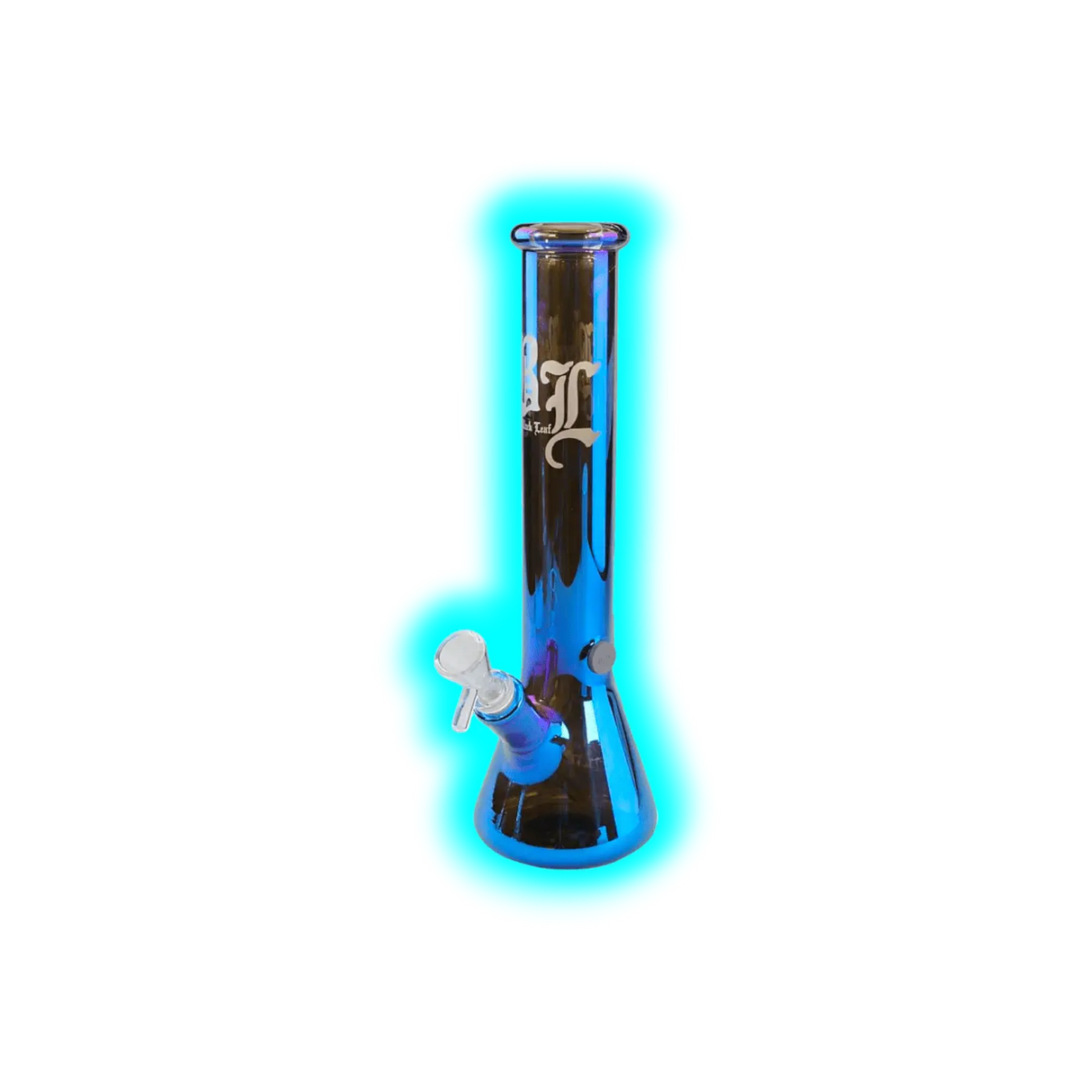 Black Leaf Neverland Kolbenbong Regenbogeneffekt Blau 34cm