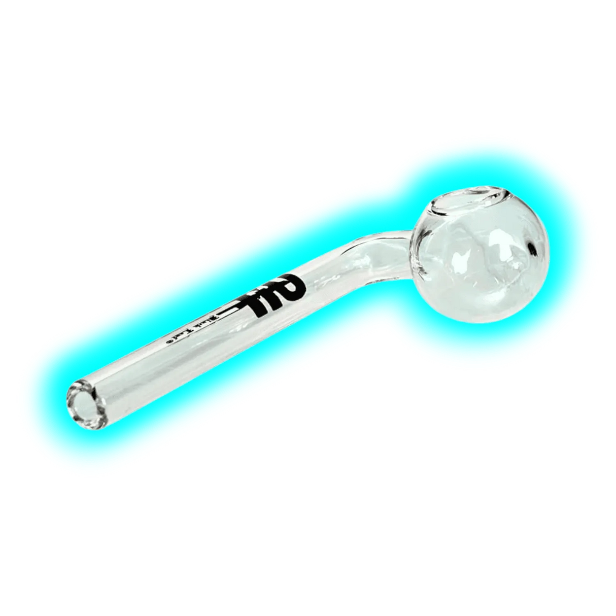 Black Leaf Ölpfeife gebogen