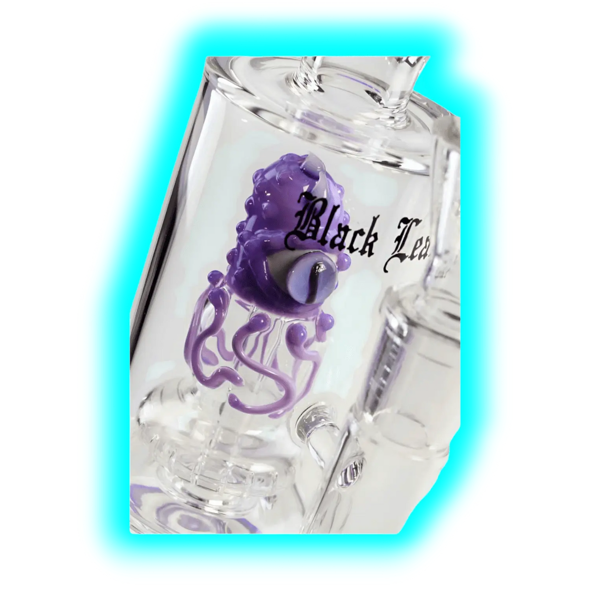 Black Leaf Oktopusbong Duschkopfperkolator lila 28cm