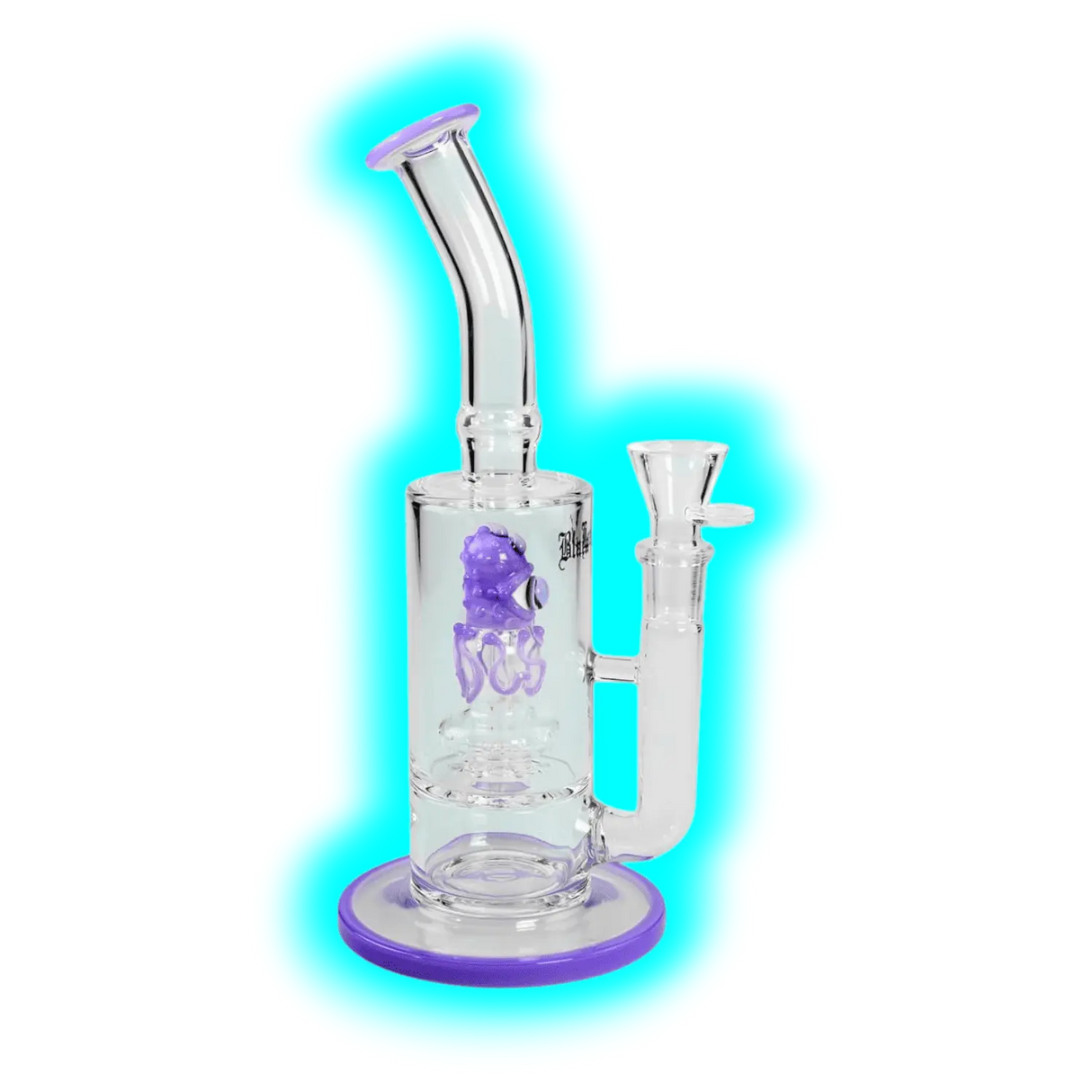 Black Leaf Oktopusbong Duschkopfperkolator lila 28cm