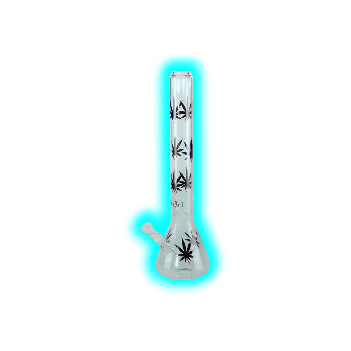 Black Leaf Oldschool Ice Bong Black