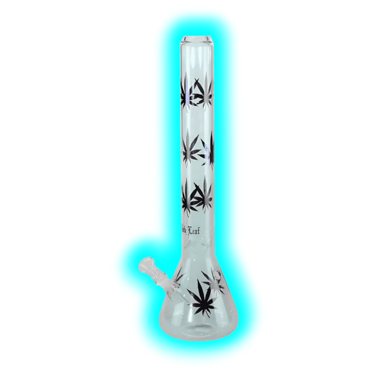 Black Leaf Oldschool Ice Bong Black