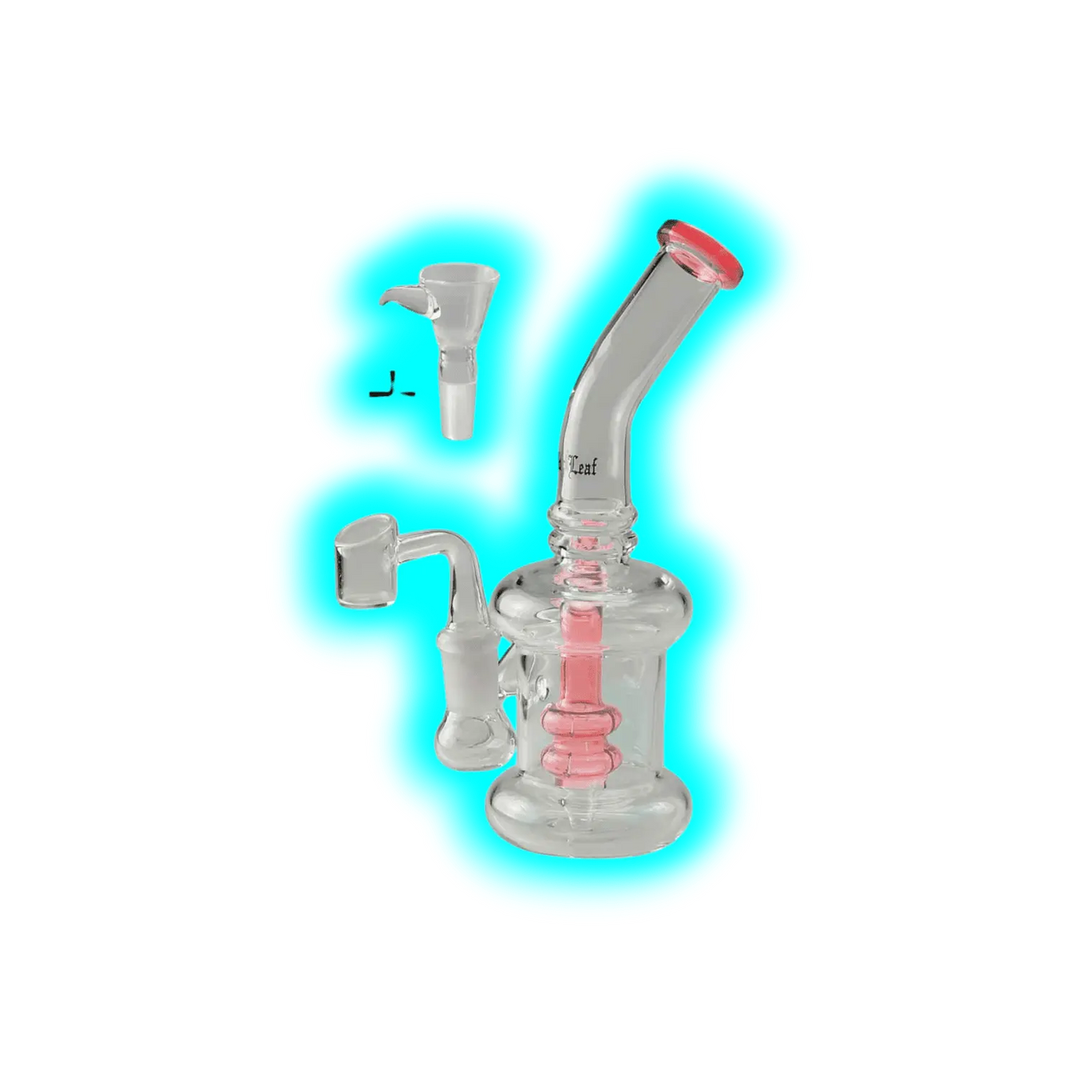 Black Leaf Perkolatorbong Dab Rig 19.5cm Pink