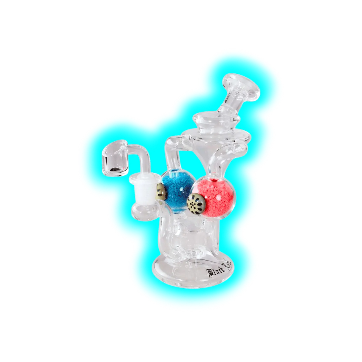 Black Leaf Recyclebong Glow in the Dark Balls