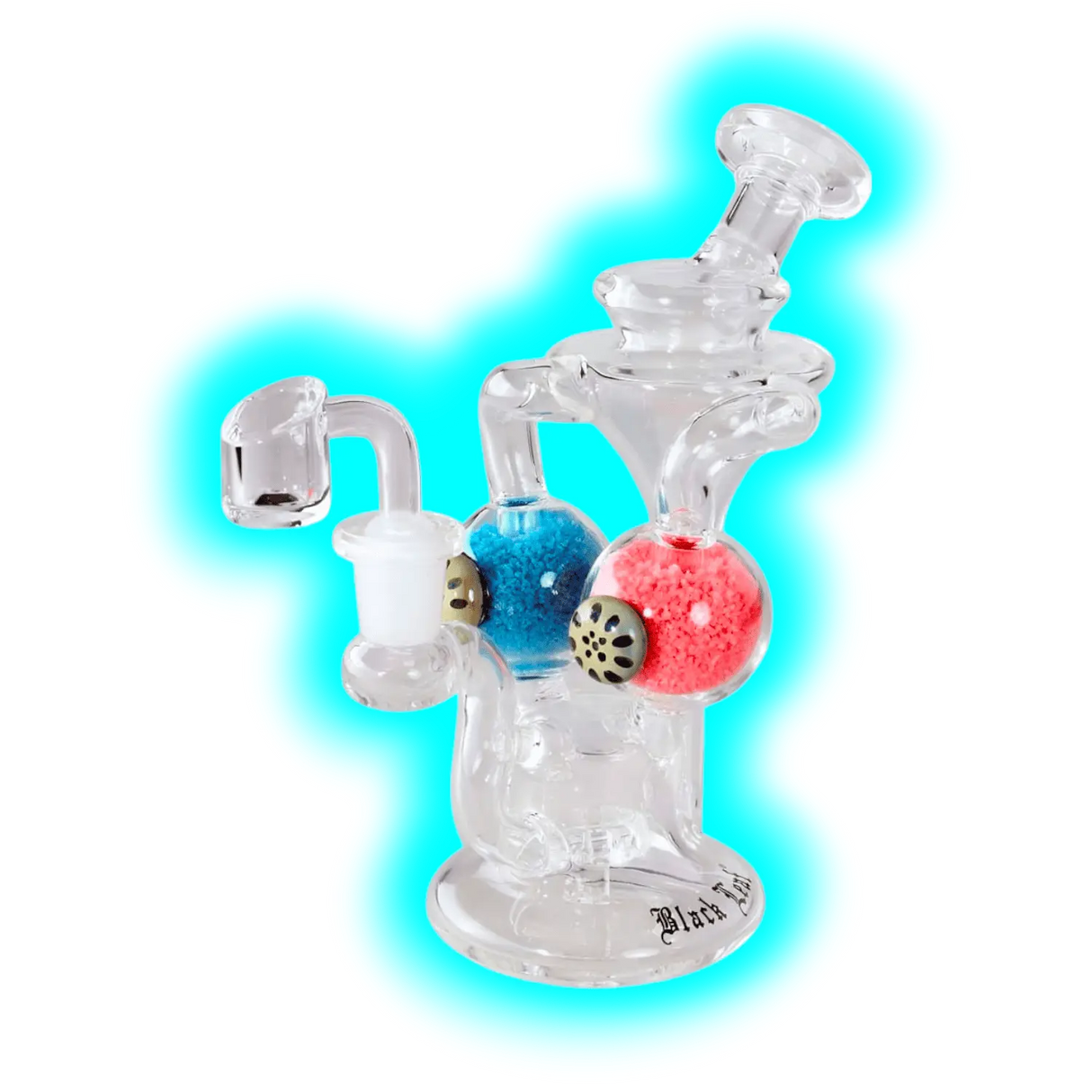 Black Leaf Recyclebong Glow in the Dark Balls